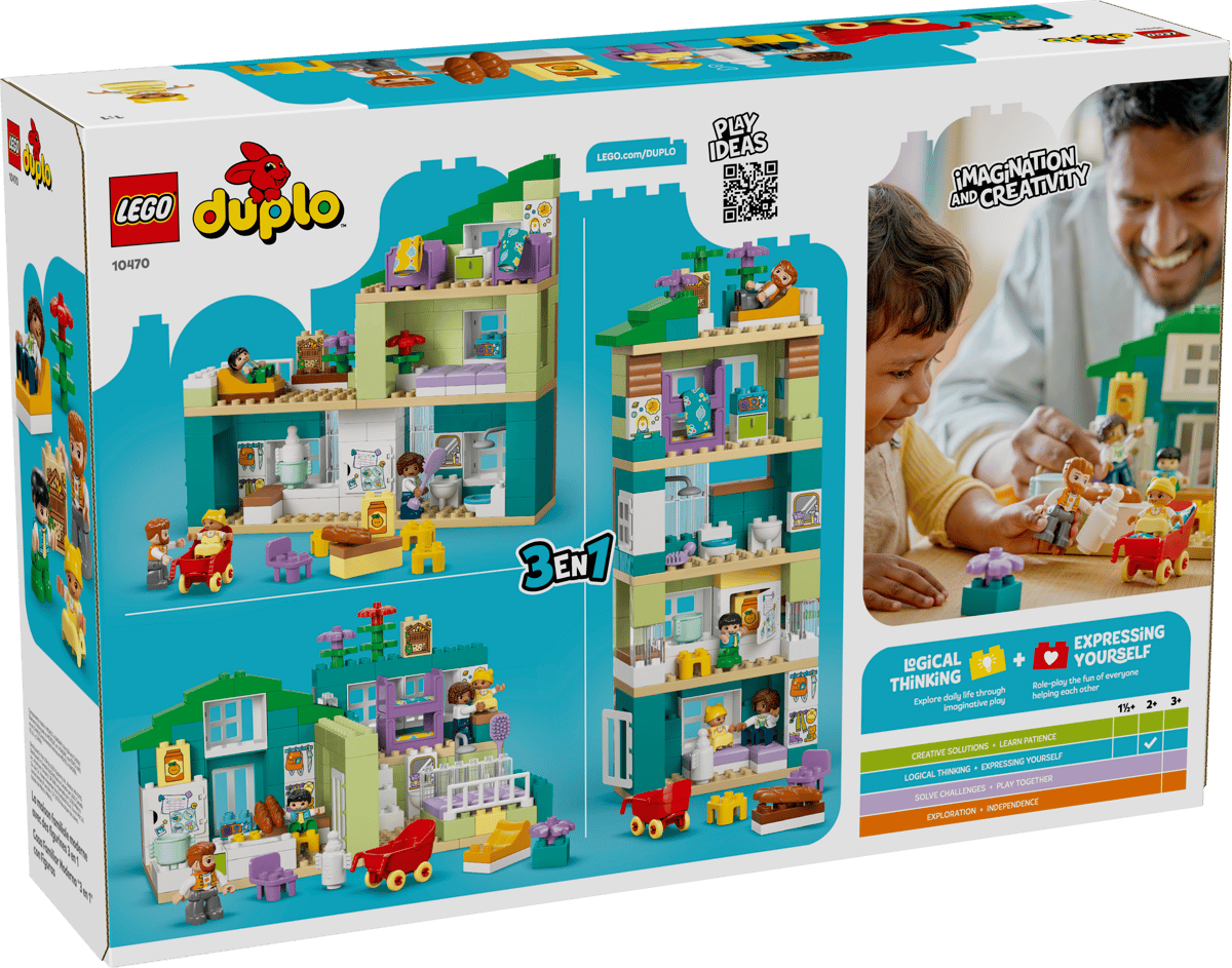 Lego Duplo 10470 3 in 1 Modern Family House with Figures