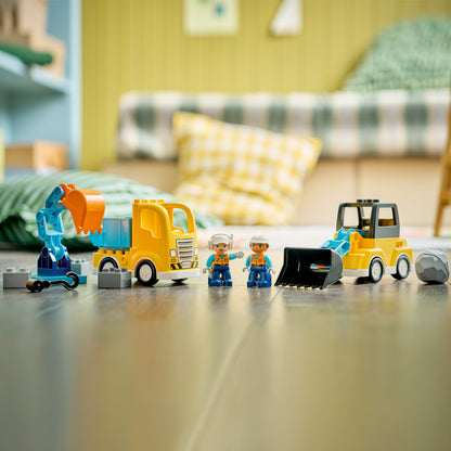 LEGO DUPLO Town 10475 3 in 1 Construction Vehicles