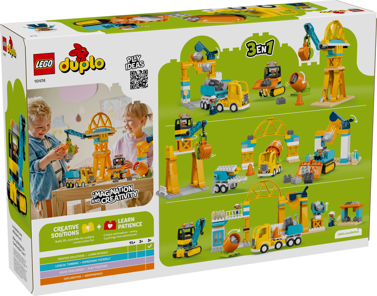 Lego Duplo 10476 3 in 1 Construction Site and Vehicles