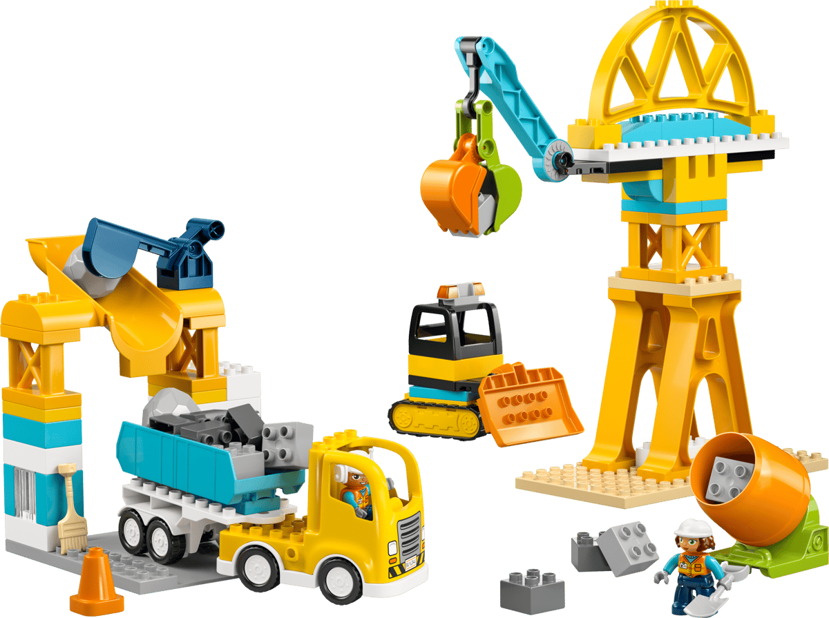 Lego Duplo 10476 3 in 1 Construction Site and Vehicles