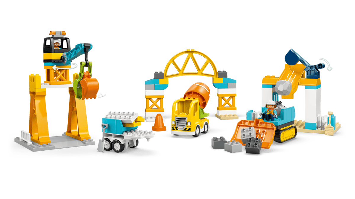 Lego Duplo 10476 3 in 1 Construction Site and Vehicles
