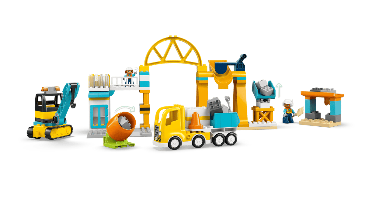 Lego Duplo 10476 3 in 1 Construction Site and Vehicles