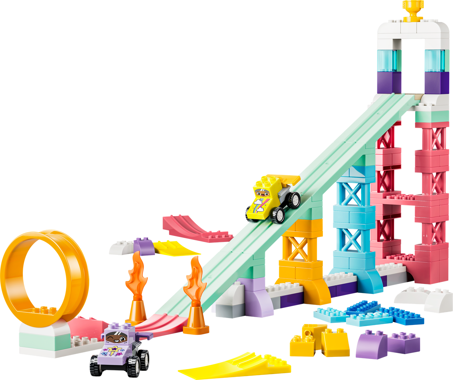 LEGO DUPLO Town 10478 3 in 1 Creative Ramps with Vehicles