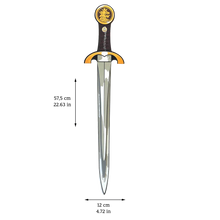 Liontouch  Noble Knight Sword, Red, Three Layers