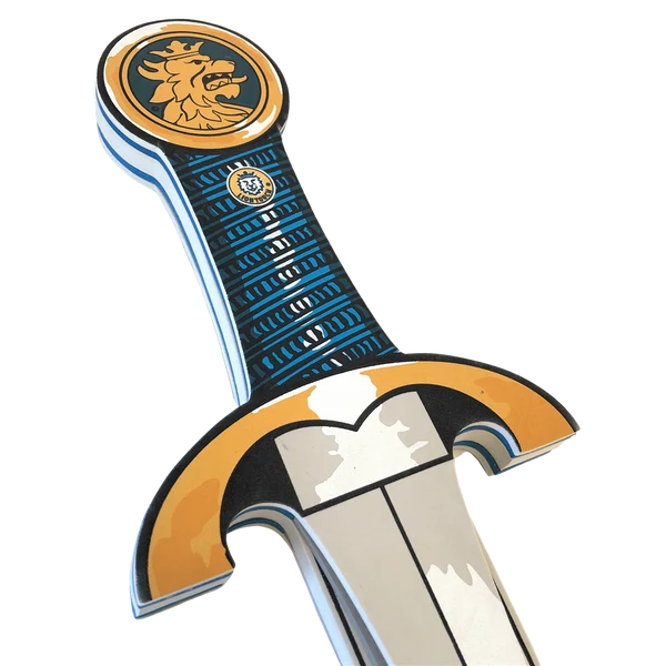 Liontouch  Noble Knight Sword, Blue, Three Layers