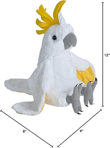 Wild Republic Plush Cuddlekins Cockatoo Sulph 30Cm