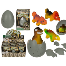 Out Of The Blue Growing Dinosaur In Egg Asst