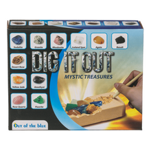 Out Of The Blue Excavation Set With 5 Gems, Asst