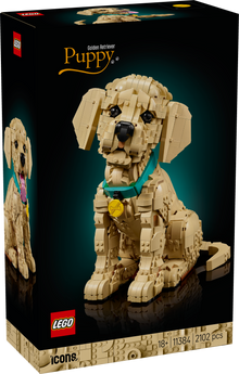 LEGO ICONS 11384 Golden Retriever Puppy