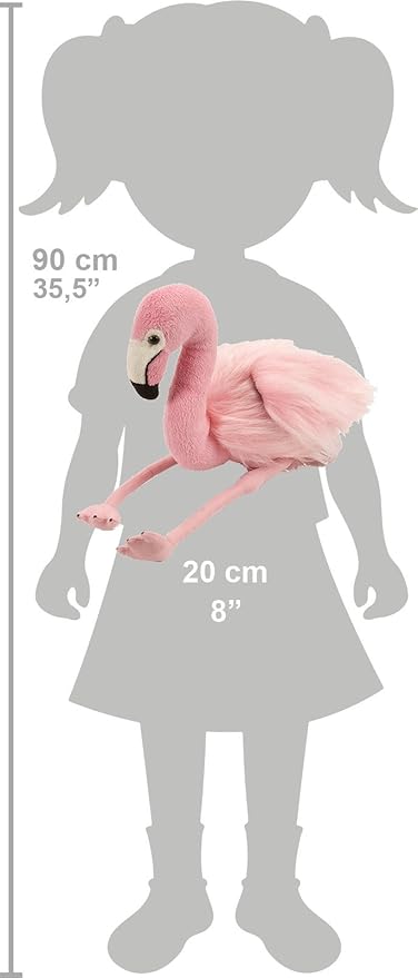Wild Republic Plush Cuddlekins Mini Flamingo 20Cm