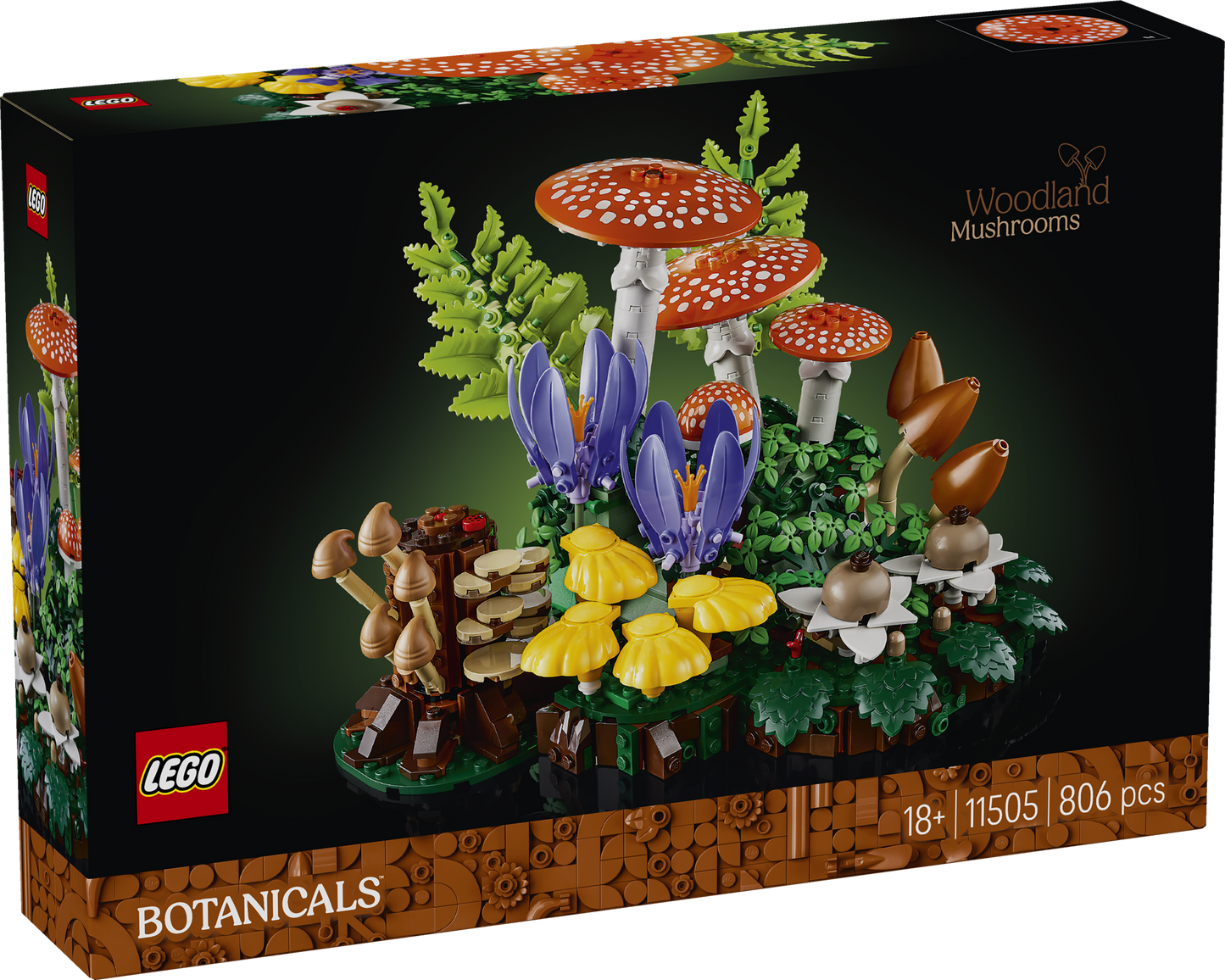 LEGO Botanicals 11505 BOTANICALS 11505 Forest Mushrooms
