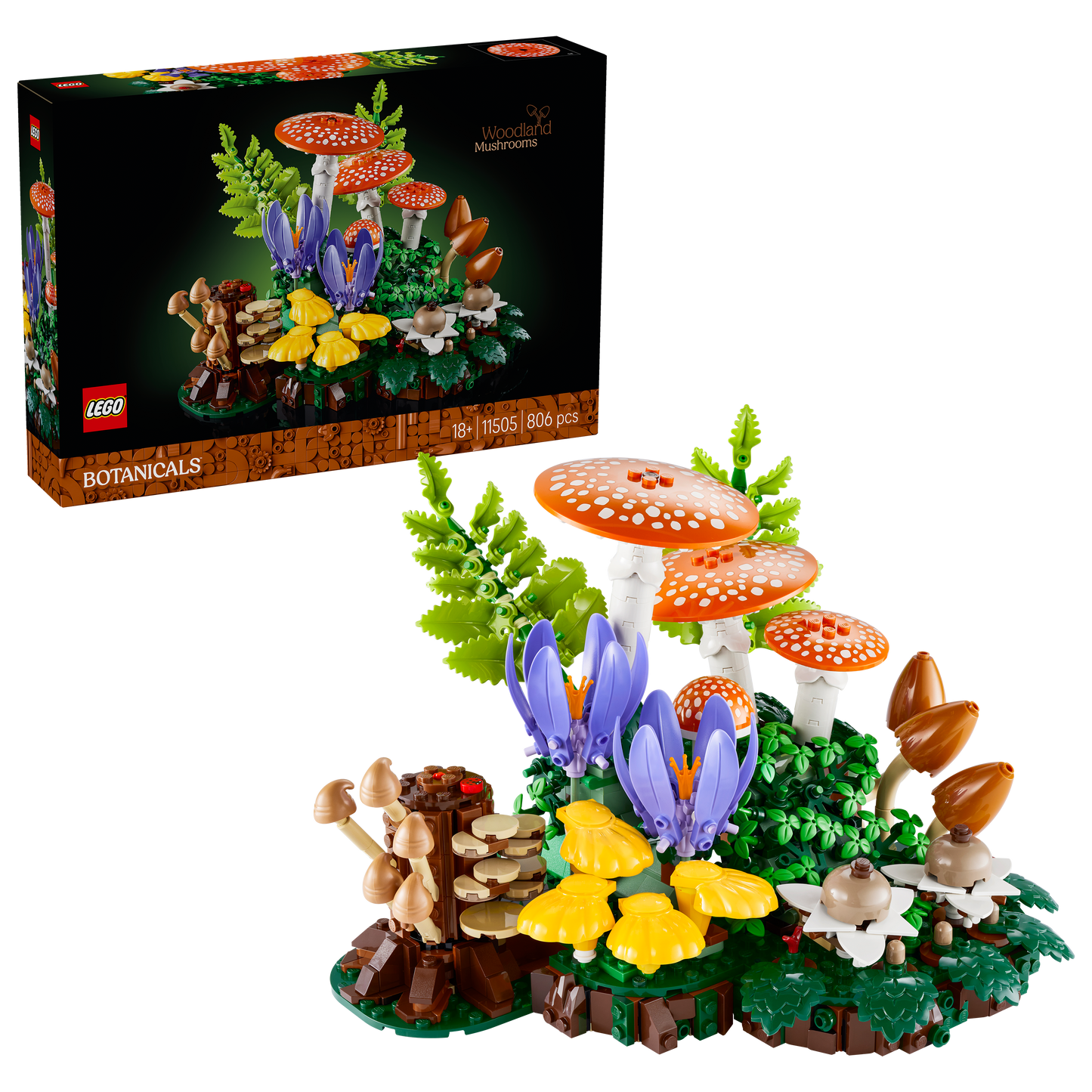 LEGO Botanicals 11505 BOTANICALS 11505 Forest Mushrooms