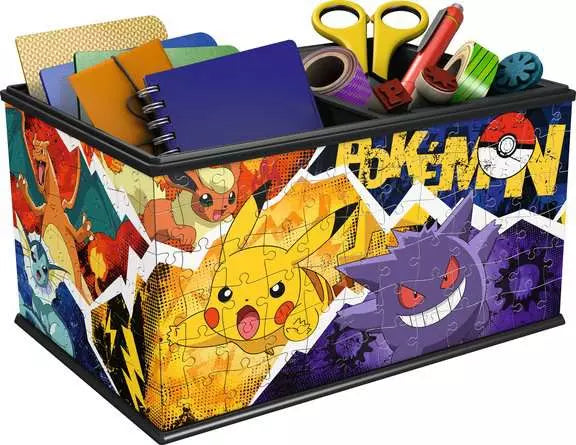 Ravensburger Pokemon Storage Box 3D Puzzle, 216pc