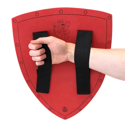 Liontouch Noble Knight Shield, Red, One Layer