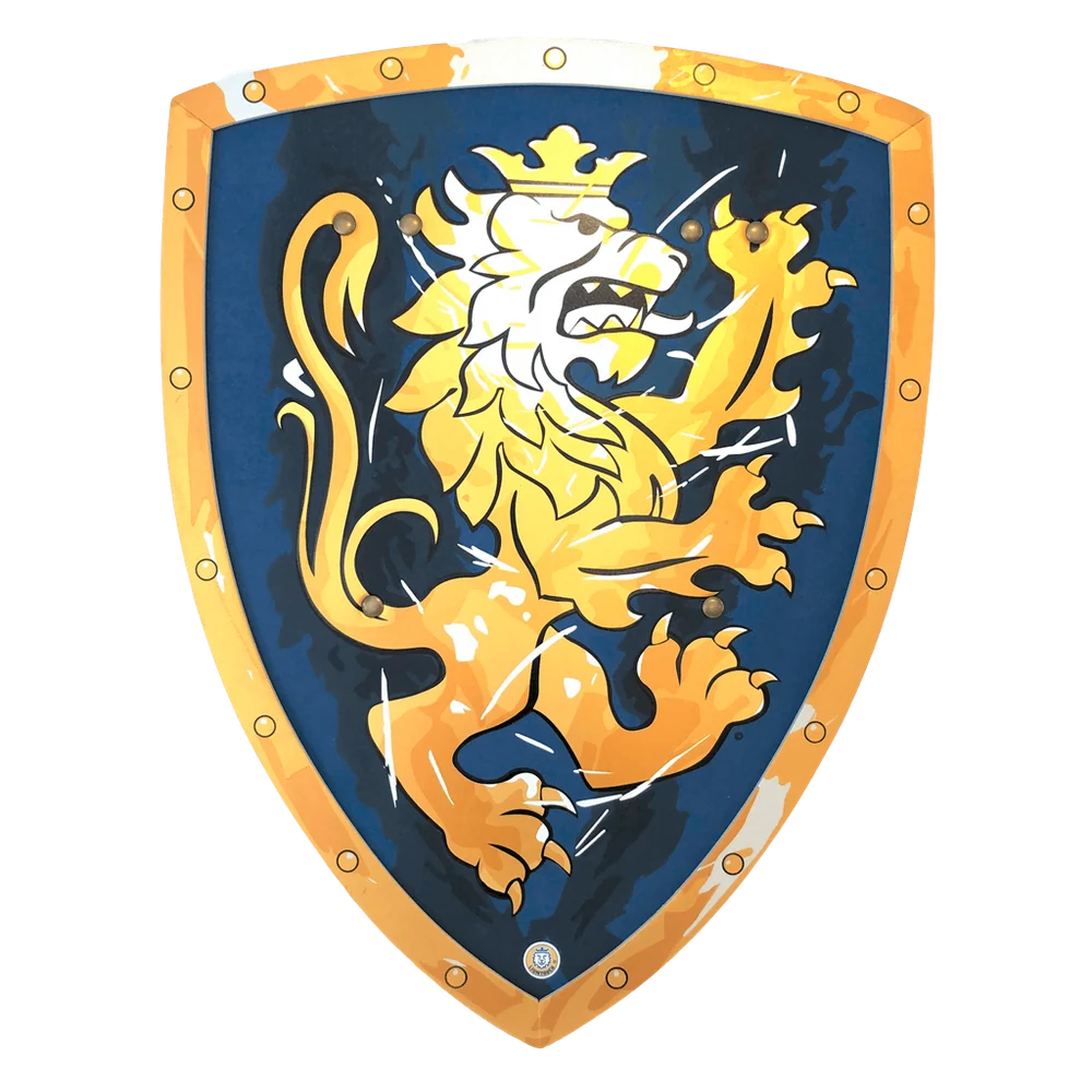 Liontouch  Noble Knight Shield, Blue, One Layer