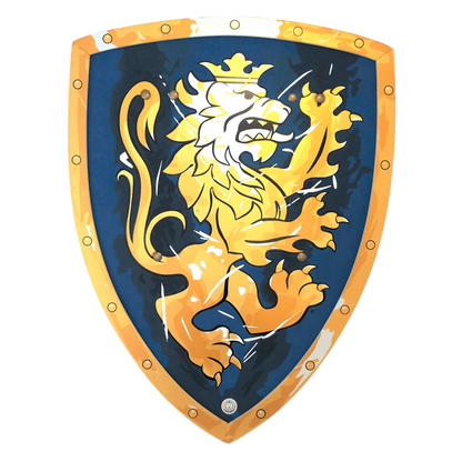 Liontouch  Noble Knight Shield, Blue, One Layer