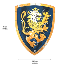 Liontouch  Noble Knight Shield, Blue, One Layer