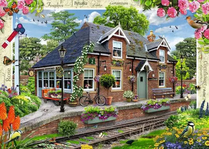Ravensburger Country Cottage Collection - Railway Cottage, 1000pc