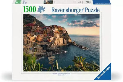 Ravensburger View of Cinque Terre, Italy, 1500pc