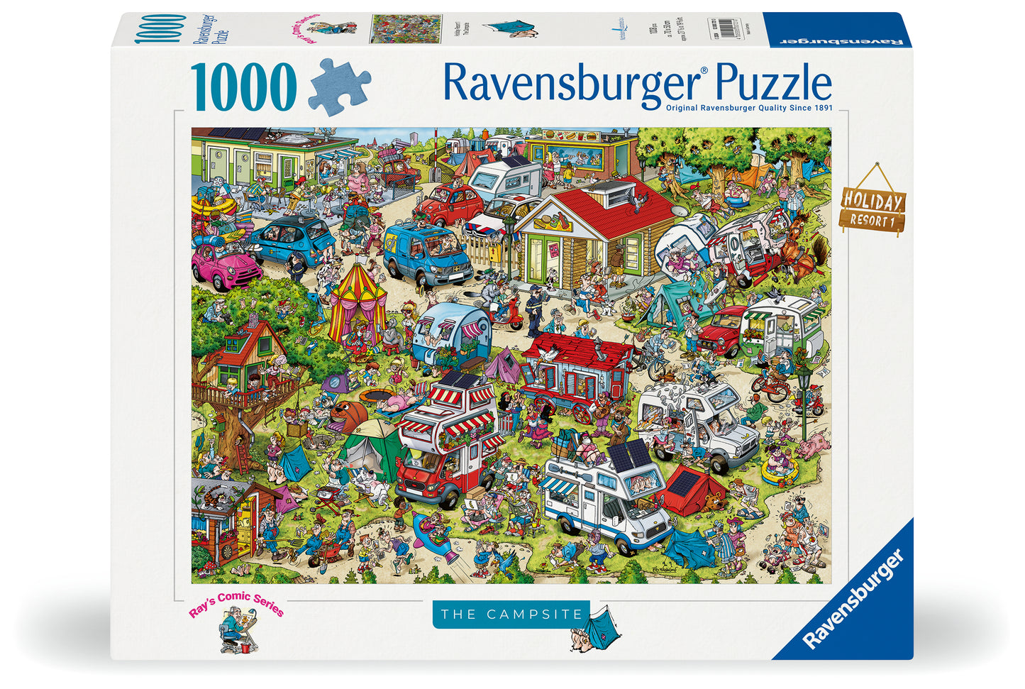 Ravensburger Rays Comic Series – The Campsite, 1000pc