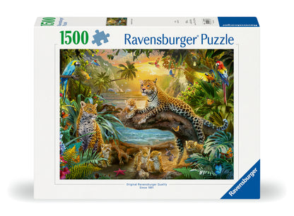 Ravensburger Leopards in the Jungle, 1500pc