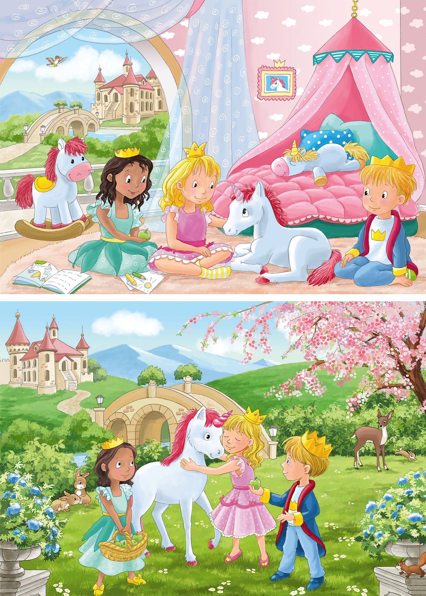 Ravensburger Royal Friendship, 2x 12pc