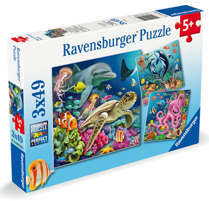 Ravensburger Under Water, 3x49pc