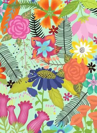 Ravensburger Flower Jungle, 500pc