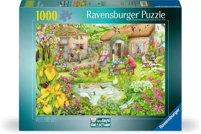 Ravensburger Cosy Café No.3 Valley Farm Café, 1000pc