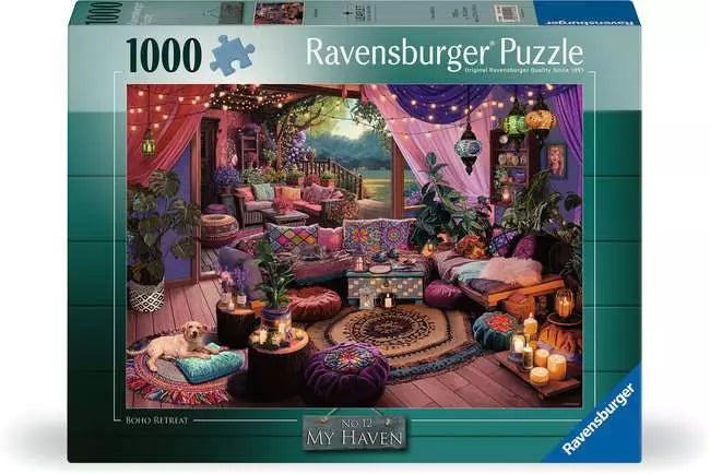 Ravensburger My Haven No.12 Boho Retreat, 1000pc
