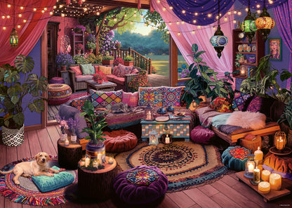 Ravensburger My Haven No.12 Boho Retreat, 1000pc