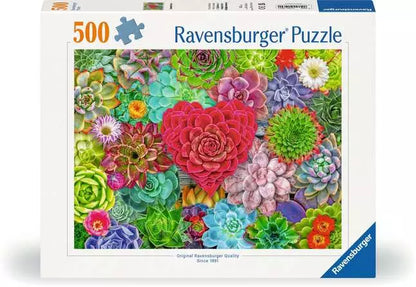 Ravensburger Succulent Love, 500pc