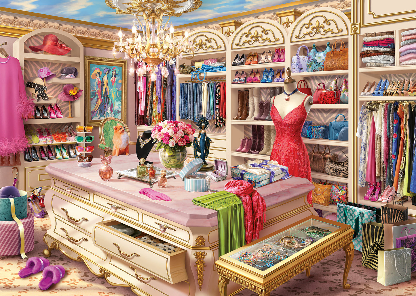 Ravensburger The Coveted Closet, 1000pc