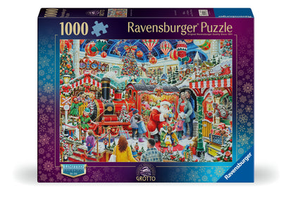 Ravensburger Christmas No29: Santa's Steam Train Grotto , 1000pc