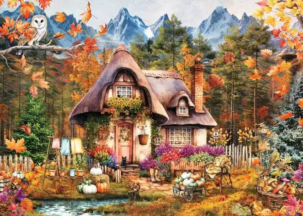 Ravensburger Pumpkin Cottage, 1000pc