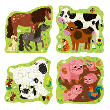 Ravensburger Puzzle Up Farm Animals (4,6,8,10pc)