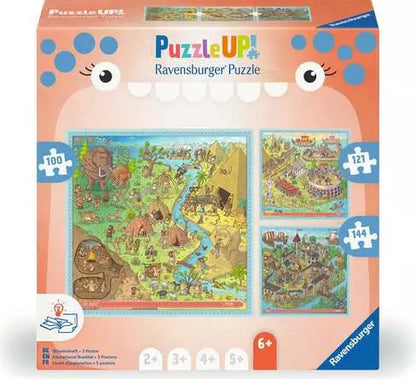 Ravensburger Puzzle Up History (100,121,144pc)
