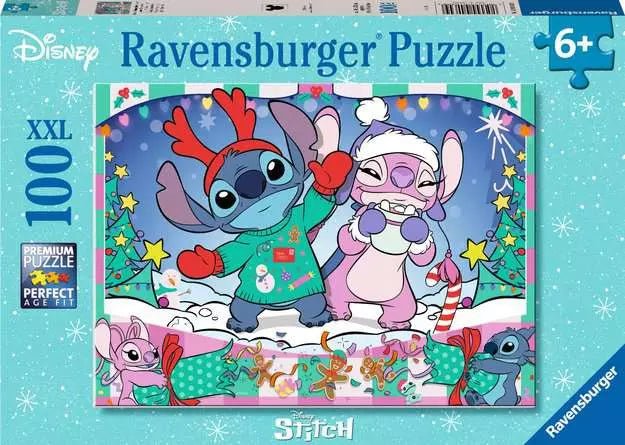 Ravensburger Disney Stitch Christmas, 100pc XXL