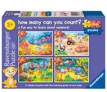 Ravensburger How Many Can You Count? My First Puzzles (6,8,10,12pc)