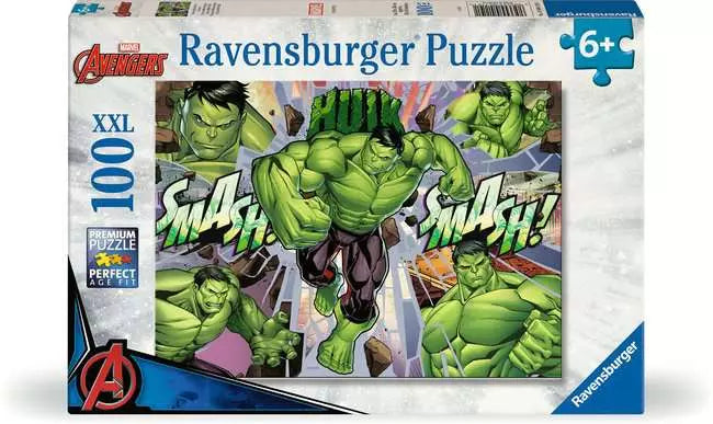Ravensburger Marvel Hero, Hulk, 100pc XXL