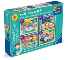 Ravensburger What's the Time? My First Puzzles (6,8,10,12pc)
