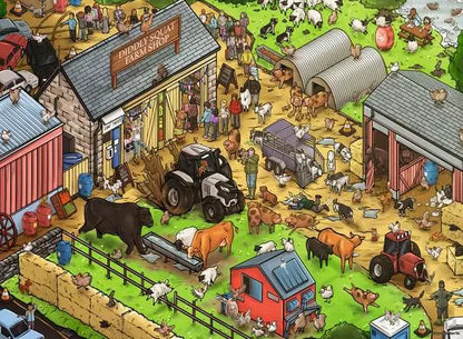 Ravensburger Diddly Squat Farm, 100pc XXL