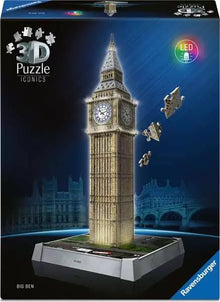 Ravensburger Big Ben Light Up 3D Puzzle, 216pc