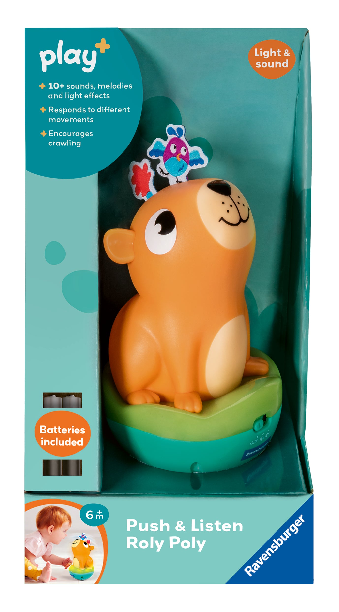 Ravensburger Push & Listen Roly Poly: Capybara
