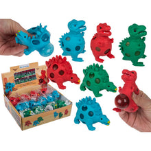Out Of The Blue Squeeze Dinosaur, Ca. 9 Cm, 3 Colours Ass