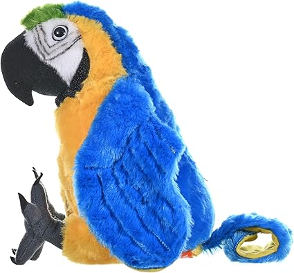 Wild Republic Plush Cuddlekins Macaw Parrot 30Cm