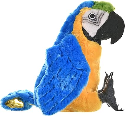 Wild Republic Plush Cuddlekins Macaw Parrot 30Cm