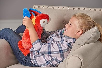 Wild Republic Plush Cuddlekins Macaw Scarlet 30Cm