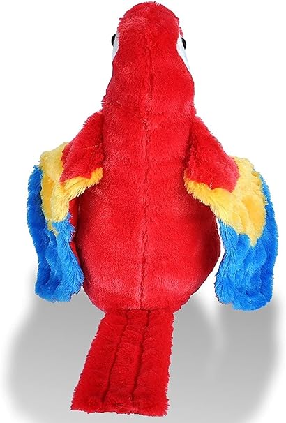 Wild Republic Plush Cuddlekins Macaw Scarlet 30Cm
