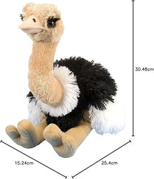 Wild Republic Plush Cuddlekins Ostrich 30Cm